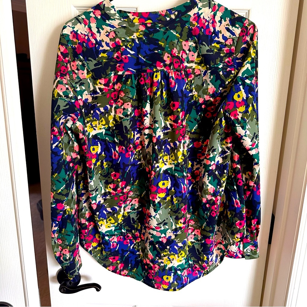JCrew Multicolor Top - Picture 3 of 3